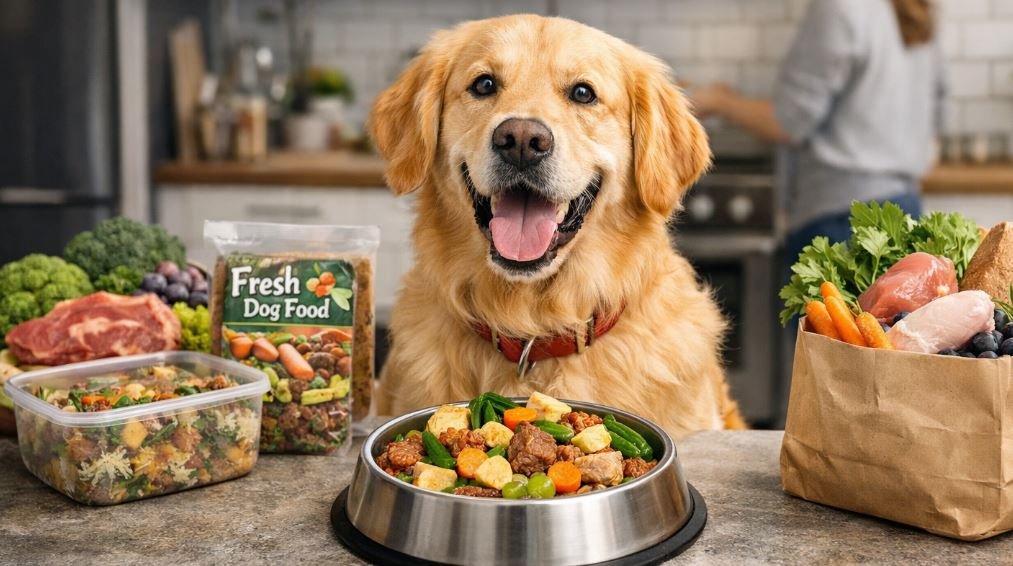 fresh dog food