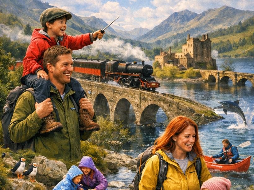 Scotland things to do with kids